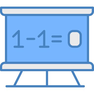 Oyun tahtası. Web simgesi basit illüstrasyon