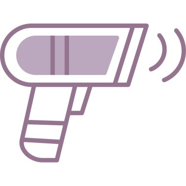 Klima ikonu. Web için klima vektör simgelerinin özet çizimi