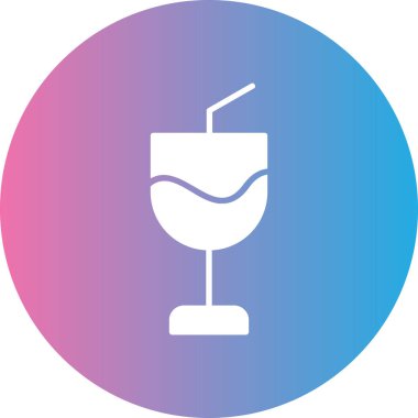 içecek simgesi, vektör illüstrasyonu