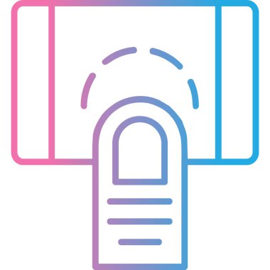 Kilit. Web simgesi basit tasarım