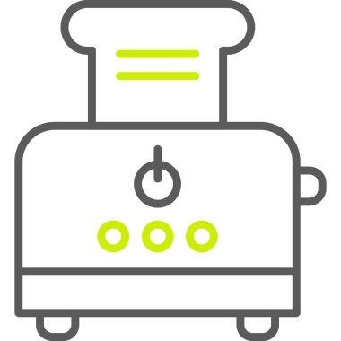 Bir mutfak simgesinin vektör çizimi