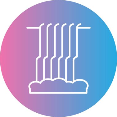 Bir noel ağacının vektör çizimi