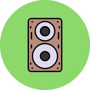 ses simgesi, vektör illüstrasyonu