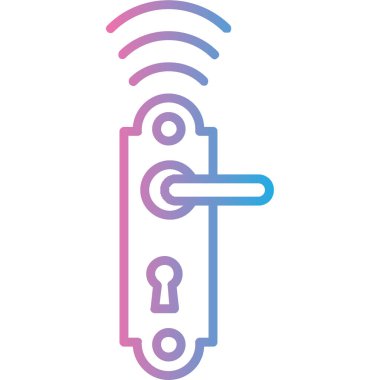 anahtar simgesi, vektör illüstrasyonu