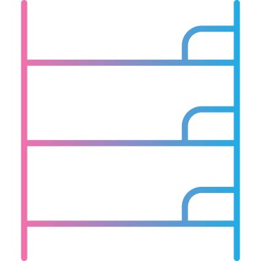 Fransa bayrağı, vektör illüstrasyonu