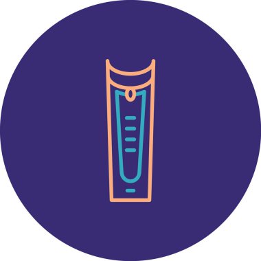 Eğitim ve okul simgesinin vektör illüstrasyonu