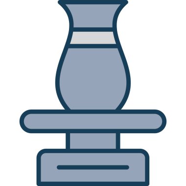 Şişe. Web simgesi basit illüstrasyon