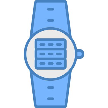 Akıllı çocuk. Web simgesi basit illüstrasyon