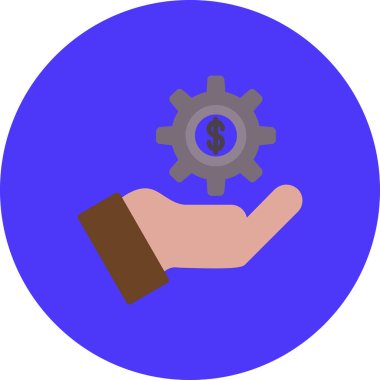 vites kutusu simgesi ile el