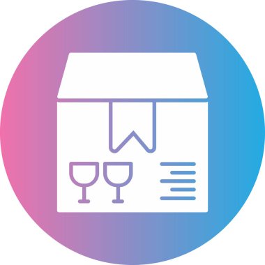 içki web simgesi basit illüstrasyon