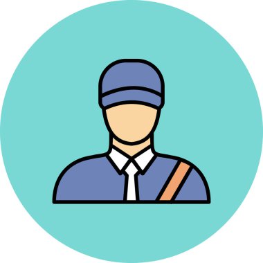 avatar simgesi vektör illüstrasyonu