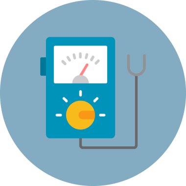 Bir termometre simgesinin vektör çizimi