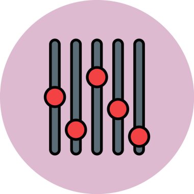 Seo simgesinin vektör illüstrasyonu