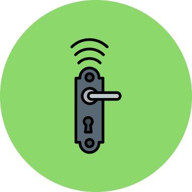 anahtar simgesi, vektör illüstrasyonu