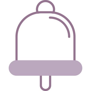 Çan simgesi vektör illüstrasyonu