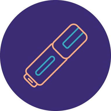 Modern b 'nin vektör illüstrasyonu eksik simgesi