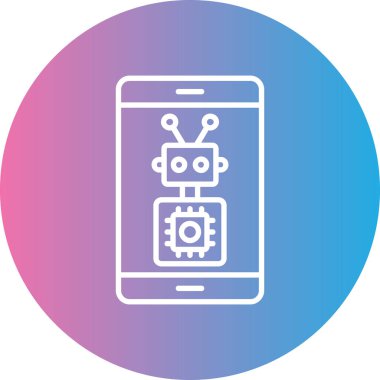 Akıllı telefon vektör çizim