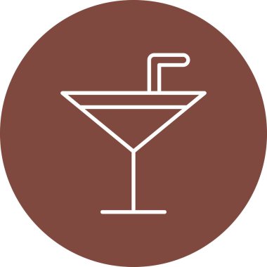 içki web simgesi vektör illüstrasyonu