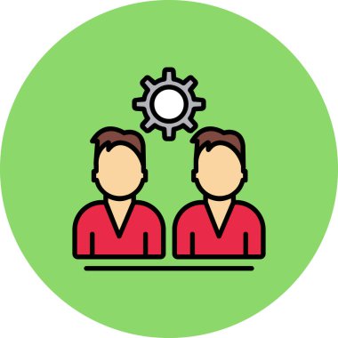 seo modern simgesinin vektör illüstrasyonu