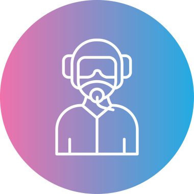 avatar simgesi vektör illüstrasyonu