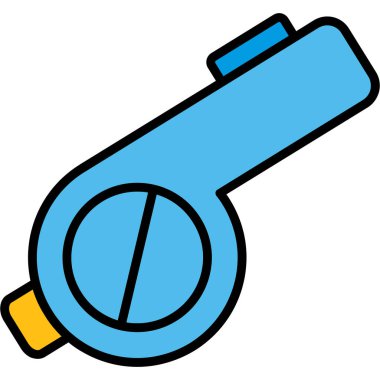 Su şişesi simgesi renk ana hatları vektörü