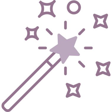 Bir havai fişeğin vektör simgesi