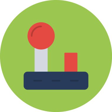 golf ikonu vektör illüstrasyonu