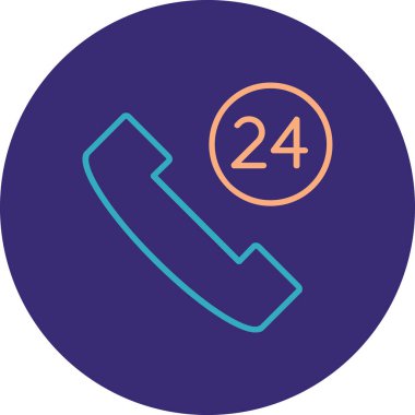 telefon simgesi vektör illüstrasyonu