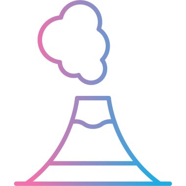 Çizgi film simgesinin vektör çizimi