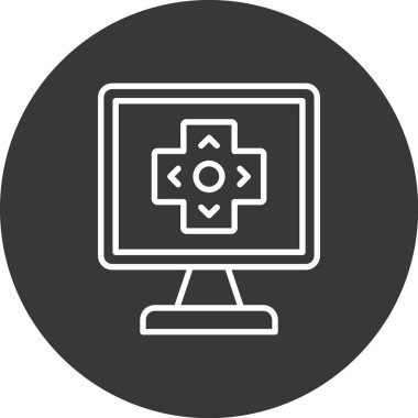 vektör dizüstü simgesi illüstrasyonu