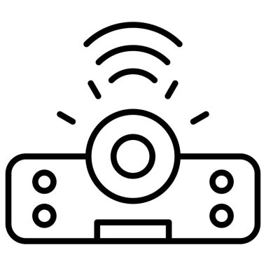 kamera simgesi, vektör illüstrasyonu basit tasarım