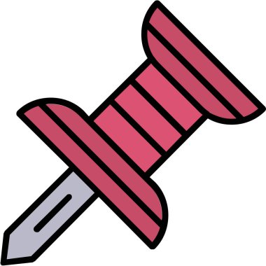 Tek bir simgenin vektör illüstrasyonu