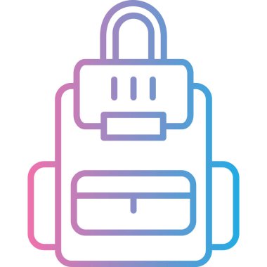 Asma kilit simgesinin vektör illüstrasyonu