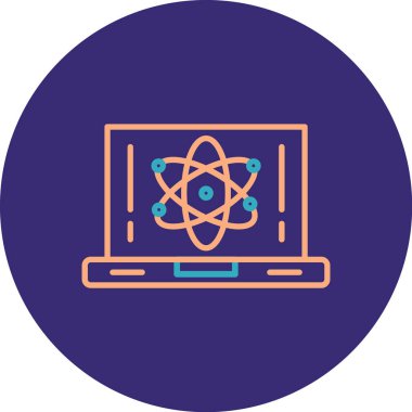 Seo simgesinin vektör illüstrasyonu