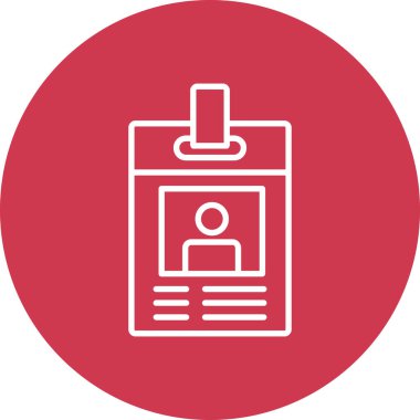 Belge simgesinin vektör illüstrasyonu