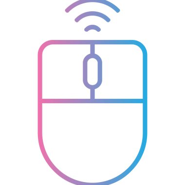 kablosuz simgesi, vektör çizim