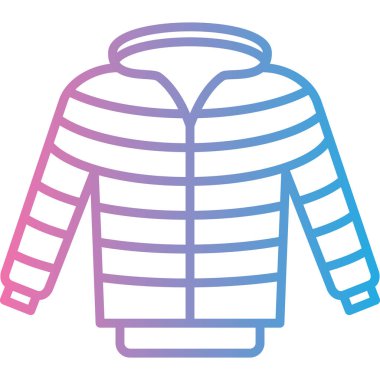 Kışlık kıyafet ikonu, taslak biçimi