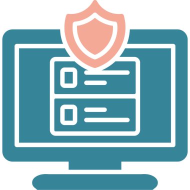 bilgisayar simgesi vektör illüstrasyonu