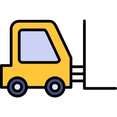 kamyon web vektör simgesi