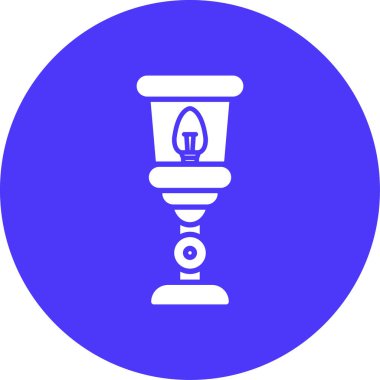 lamba web simgesi, basit vektör illüstrasyonu