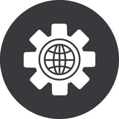 Vektör Genel Ağ simgesi