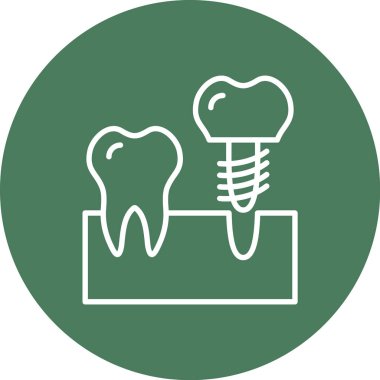 Modern b 'nin vektör illüstrasyonu simge dişçisi eksikliği