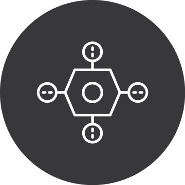 modada izole edilmiş arkaplanda ağ simgesi