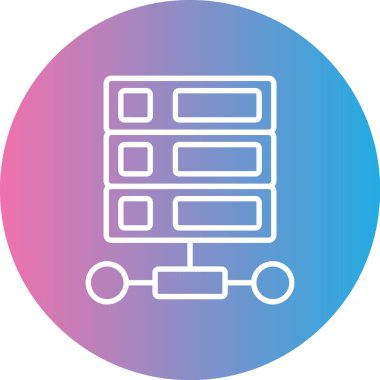 seo modern simgesinin vektör illüstrasyonu