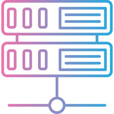 şebeke. Web simgesi basit illüstrasyon