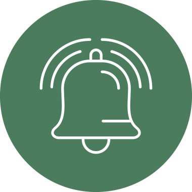 Çan vektör simgesi modern illüstrasyon