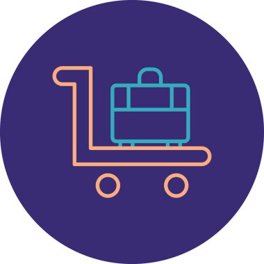 Modern oto tamir simgesinin vektör illüstrasyonu