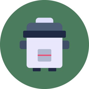 Kahve içme ikonu düz stil.