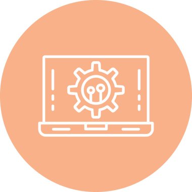 Web simgesi vektör illüstrasyonu