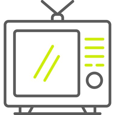 Lcd izleyici vektör simgesi